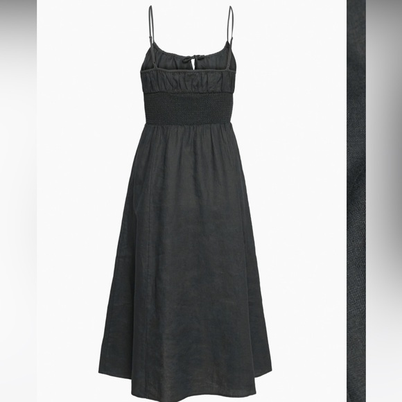 Aritzia Wilfred Midi Linen Dress - Picture 2 of 7